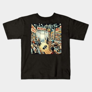 Record shop Kids T-Shirt